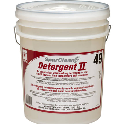 SparClean Détergent II 49 - 18,9 L, Vendu à l'unité
