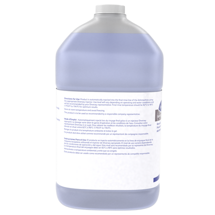 Diversey™ Suma Quik-Dri Mid-Range Rinse Aid, Blue, 3.78L, Sold Individually