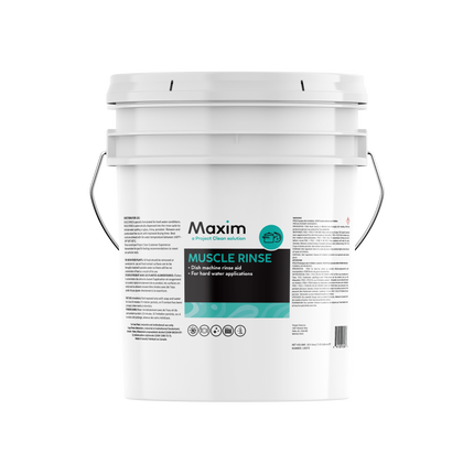 Maxim Muscle Hard Water Rinse - 18.93L, Sold Individually