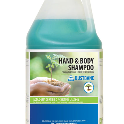 Dustbane Hand & Body Shampoo - EcoLogo Certified, 4L, Sold Individually