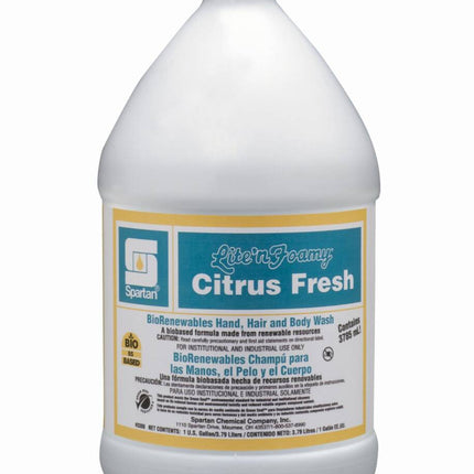 Savon moussant pour les mains Citrus Fresh Lite - 3,79 L, vendu à l'unité