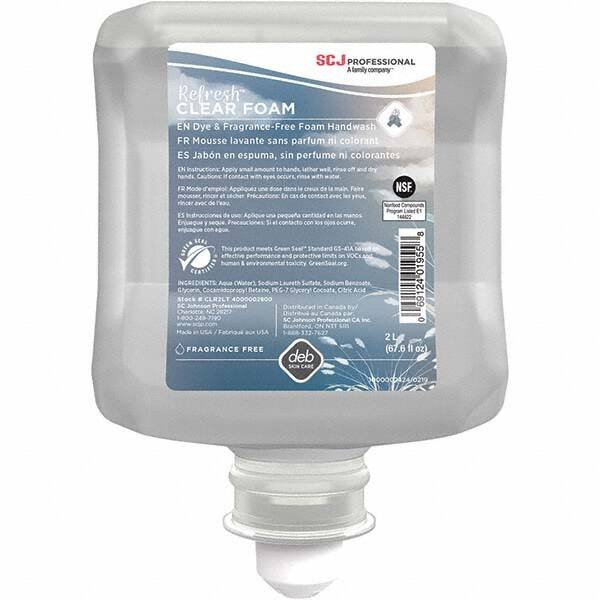 SCJ Professional® Deb® Refresh™ Clear FOAM Handwash, Clear, 1L, Sold Individually