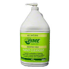 DEB Lime All Natural Solvent-Free Hand Cleanser - 4L, Sold Individually