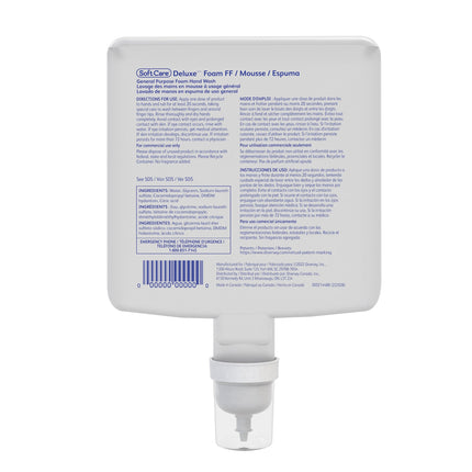 Diversey™ Soft Care® Deluxe Foam, Citrus Scent, 1.3L, 6/Case