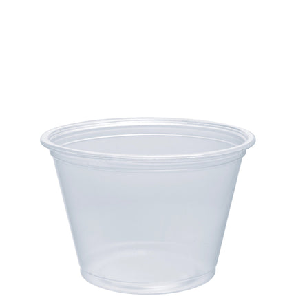 Dart® Portion Container, Polypropylene Plastic, 2.5oz, 2500/Case