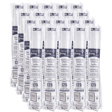 Dart Conex Complements Portion Cup - 2oz, Clear, 125/Pack, 20 Packs/Case
