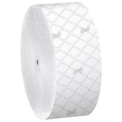 Papier hygiénique en rouleau jumbo haute capacité Scott Coreless – 2 épaisseurs, blanc, 12 rouleaux/caisse
