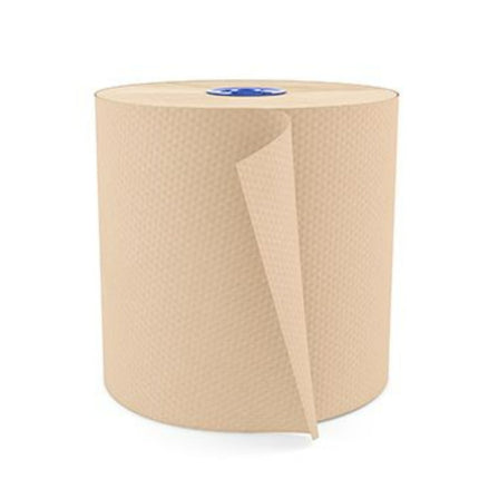 Cascades PRO Perform Roll Paper Towel - 1-Ply, Natural, 775'/Roll, 6 Rolls/Pack