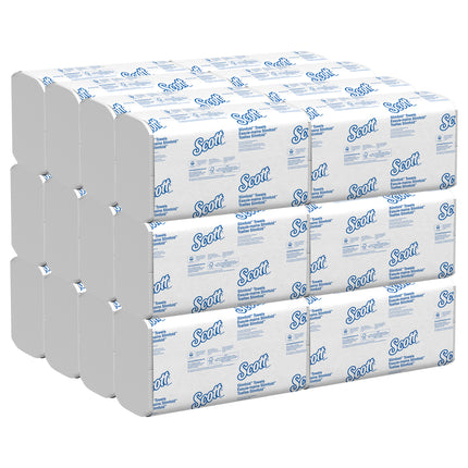 Scott Pro Slimfold Paper Towels - 7.5” x 11.6”, White, 90 Sheets/Pack, 24 Packs/Case