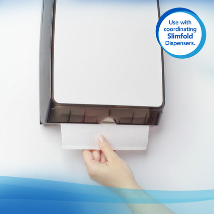 Scott Pro Slimfold Paper Towels - 7.5” x 11.6”, White, 90 Sheets/Pack, 24 Packs/Case