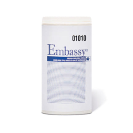 Singlefold Paper Towel - Embassy, 9", 250 Sheets/Pack, 16 Rolls/Case