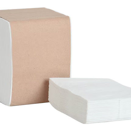 Tork Xpressnap Fit White Dispenser Napkin - 2 Ply, 120 sheets/Pack, 36 Packs/Case
