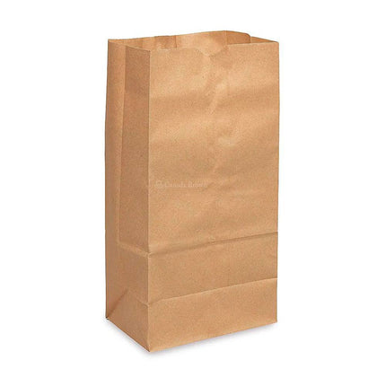 Sacs en papier à soufflets Atlantic Packaging – Kraft, 20 lb, 500/caisse