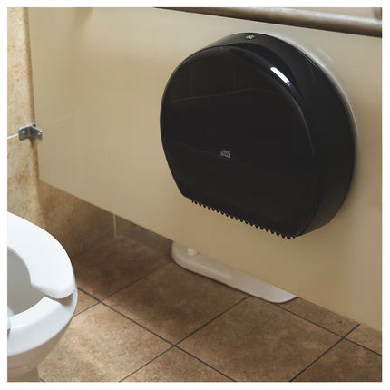 Tork Advanced Jumbo Bath Tissue Roll - 2-Ply, 100% Recycled Fibre, 1600'/Roll, 6 Rolls/Case