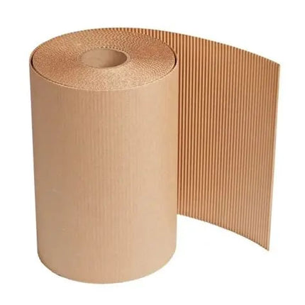 CYNCH Corrugated Single Face Cardboard - Brown, 60" W x 250' L, 1/Roll