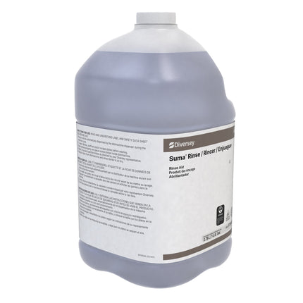 Suma® Rinse A5 Liquid, Clear, 1gal, 4/Case