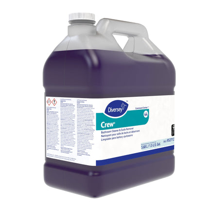 Diversey™ Crew® Bathroom Cleaner and Scale Remover, Purple, 5.68L, 2/Case