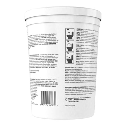 Diversey™ Crew® Easy Paks® Bowl Cleaner, Blue, 0.5oz., 2/Case