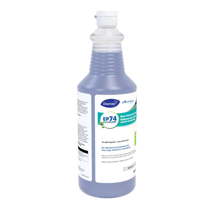 Diversey™ EP74 Bowl, Urinal & Porcelain Cleaner, Blue, 946mL, 12/Case