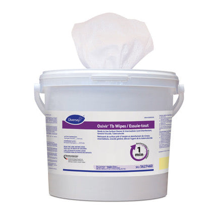 Diversey™ Oxivir® TB Wipes, Large, 160/Container, 4/Case