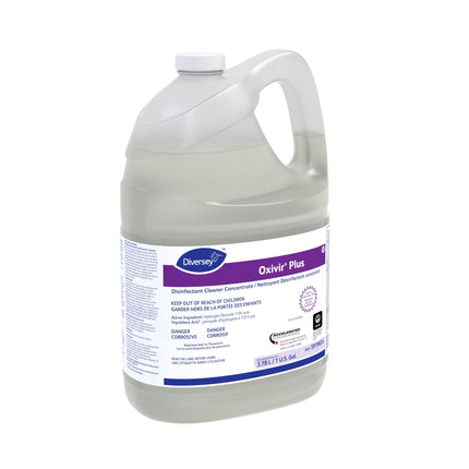 Diversey™ Oxivir® Plus Disinfectant Cleaner Concentrate, 1gal, 4/Case