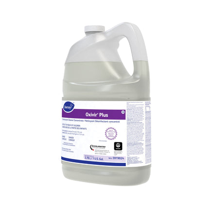 Diversey™ Oxivir® Plus Disinfectant Cleaner Concentrate, 1gal, 4/Case