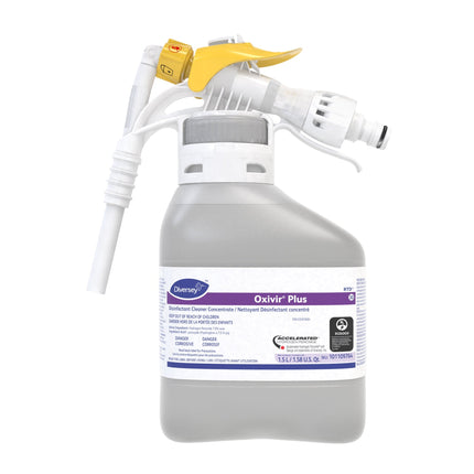 Diversey™ Oxivir® Plus Disinfectant Cleaner Concentrate 1.5L, 2/Case