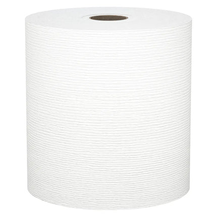 Kleenex Hard Roll Paper Towels (50606) - With Premium Absorbency Pockets, 1.75" Core, White, 600'/Roll, 6 Rolls/Case