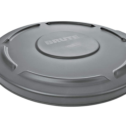 Rubbermaid Brute Vented Lid - Grey, 32gal, Sold Individually