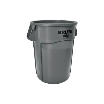 Rubbermaid Brute Vented Trash Can - Grey, 44gal, Sold Individually