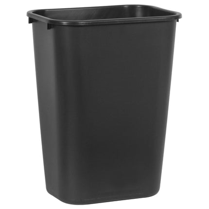 Corbeille à déchets grand modèle Rubbermaid - Noire, 15,8" x 11,5", vendue à l'unité