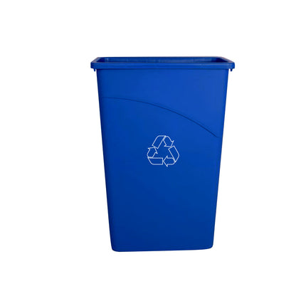 Globe Slim Container - 23 Gallon, Blue, Sold Individually