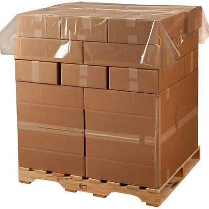 Poly Pallet Top Cover - Clear, Standard, 60" W X 60" L X 2 mil T, 100 Sheets/Roll