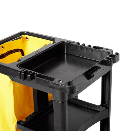 Rubbermaid Commercial Janitorial Cleaning Cart - Traditional, Non Marking, Sold Individually
