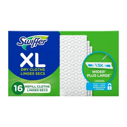 Swiffer® Sweeper™ X-Large Dry Sweeping Cloth Refills, 16 Counts/Box, 4 Boxes/Case