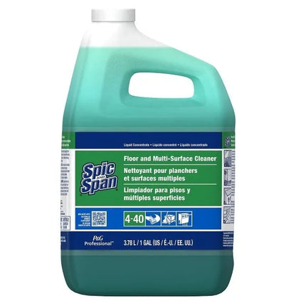 Spic and Span® 1gal Closed Loop Floor and Multi-Surface Cleaner Liquid, 3/Case-B2B Discounters