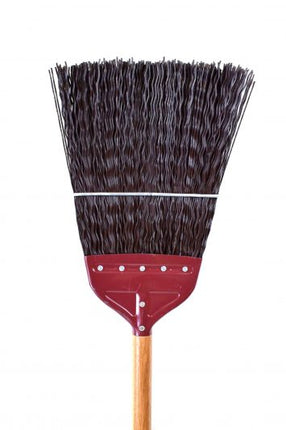 Railroad Track Broom with 48" Wood Handle - Sold Individually