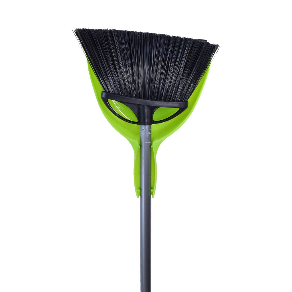 Globe™ Angle Broom, 10", with 9" Dustpan Combo, Sold Individually