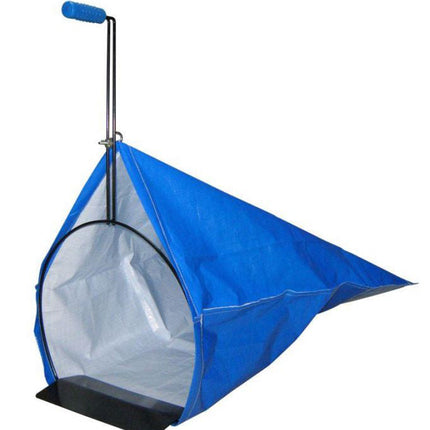 Advantage Litter Scoop - Complete W/Heavy Duty Bag - Blue, Sold Individually