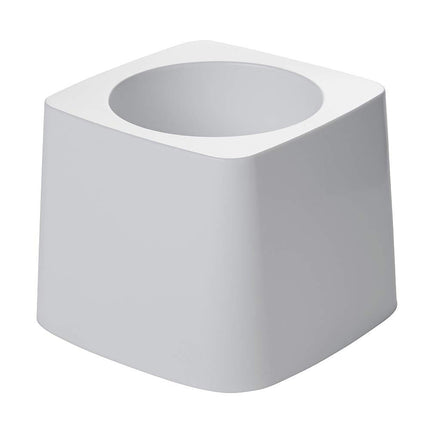 Rubbermaid Round Toilet Bowl Brush Holder - White, Plastic, Sold Individually