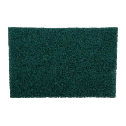 3M Scotch-Brite Medium Duty Scouring Pad No.97 - Green, 6" W X 9" L, 10/Pack