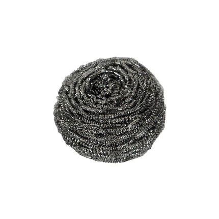 Globe Stainless Steel Scrub Pad - 12/Pack