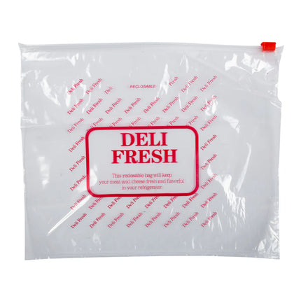 Petro Deli Bag, 11" X 8", Clear, 1.2 Mil Fresh/Plain Slider, 1000/Case-B2B Discounters