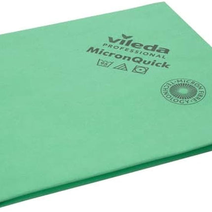 Chiffon r-MicronQuick – 40 cm x 38 cm, vert, vendu à l'unité