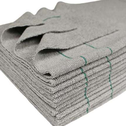 Chiffonnette en microfibre – 40,6 cm x 40,6 cm, antimicrobienne avec technologie aux ions d'argent, vendue à l'unité