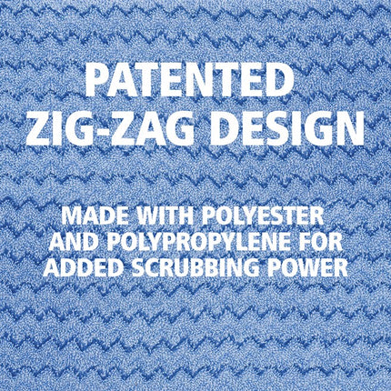 Rubbermaid Hygen 18" Microfiber Wet Pad - Blue, Sold Individually