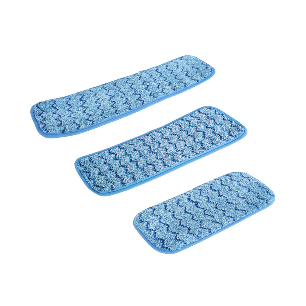 Globe™ Microfiber Wet Pad, 18", Blue, sold Individually