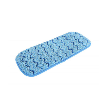 Tampon microfibre humide Globe – 12", bleu, vendu à l'unité