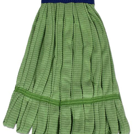 Serpillière tube microfibre - 300g, WB Verte (Eurow), Vendue à l'unité