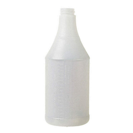 Marino Round Bottle With Graduations - Clear, 32 oz, Sold Individually